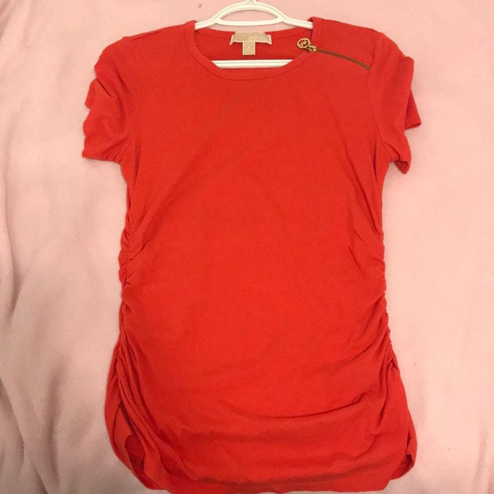 Red orange Michael kors